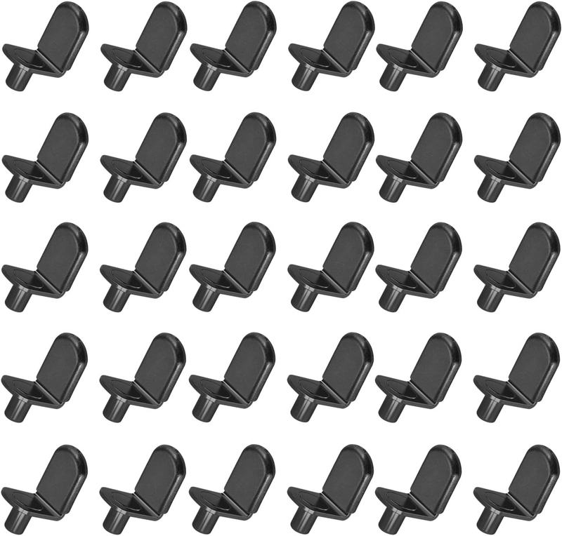 40 Pcs Shelf Pins Shelf Support Pegs for Furniture Bookcase Shelves Cabinet Clos