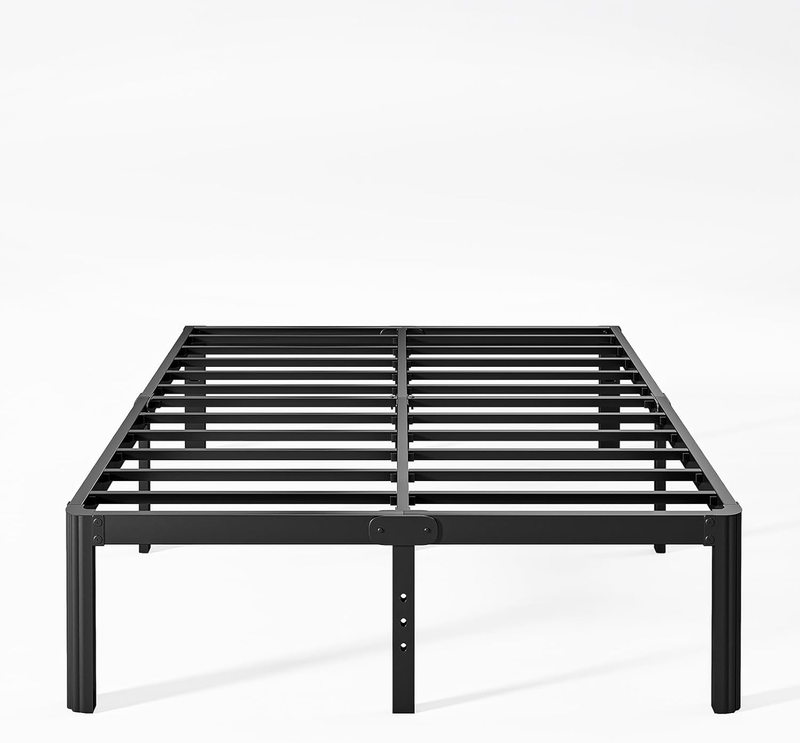 12 Inch High Platform Twin Bed Frame No Box Spring Needed, Metal Bed Frame Twin,