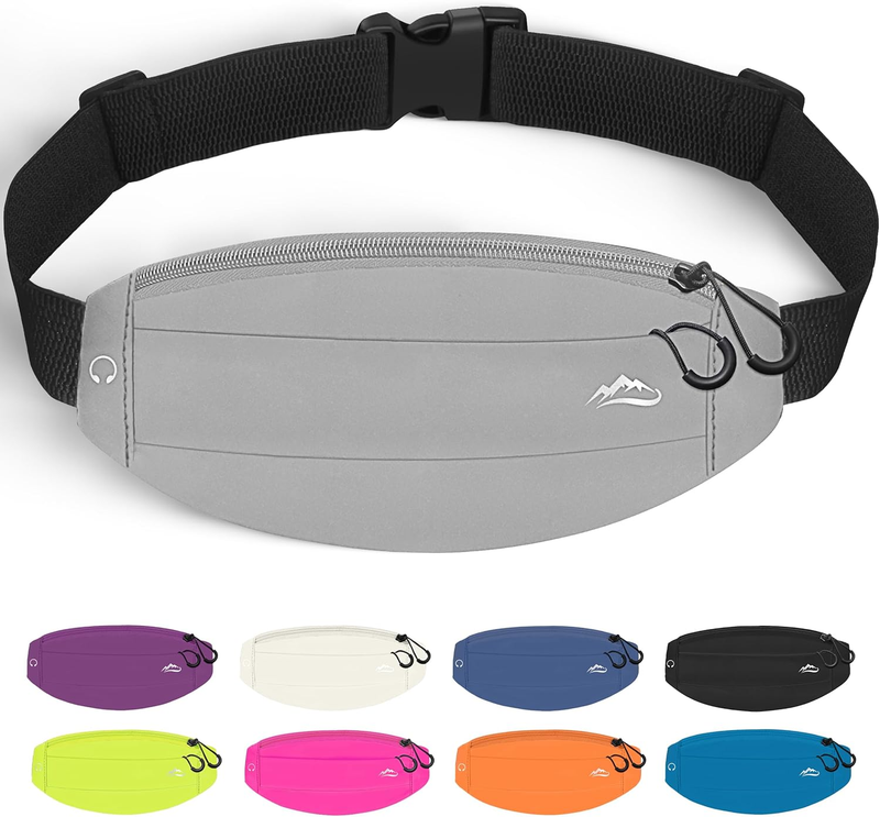 Cinturón para correr, riñonera para correr para mujer, bolso entero reflectante