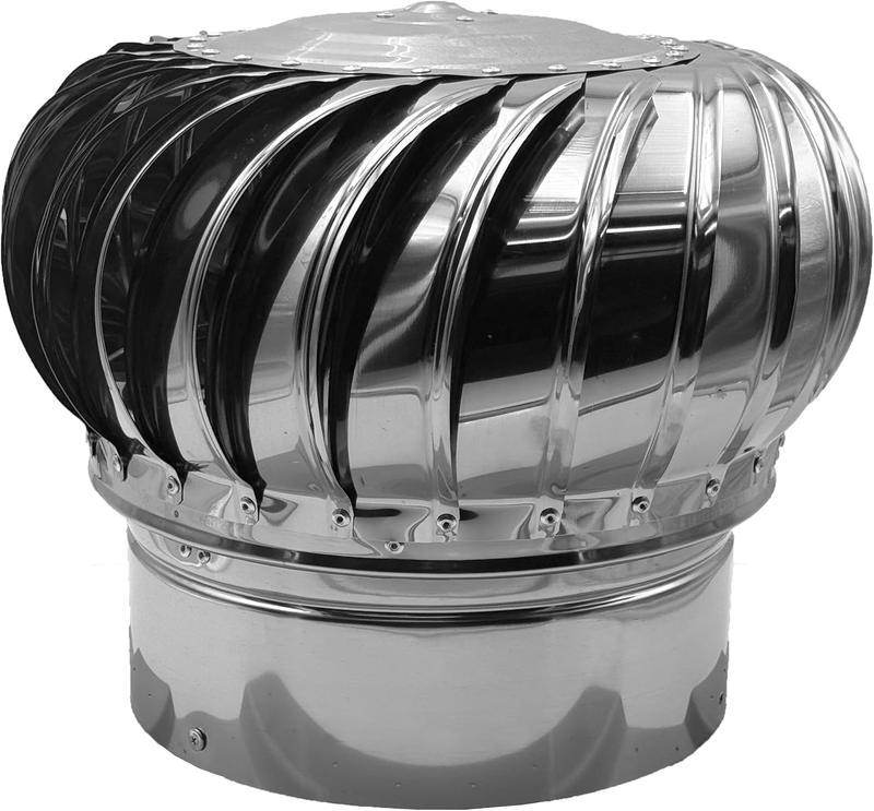 Adaptair Wind Turbine for Shipping Containers - Designed for Conex Container, Shipping Container House Ventilation - Features a Durable Whirlybird Roof Turbine for Ventilation by