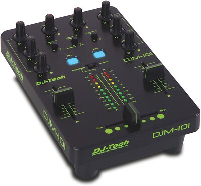 DJM101 DJ-Tech DJ Mixer USB MIDI Controller BRAND NEW