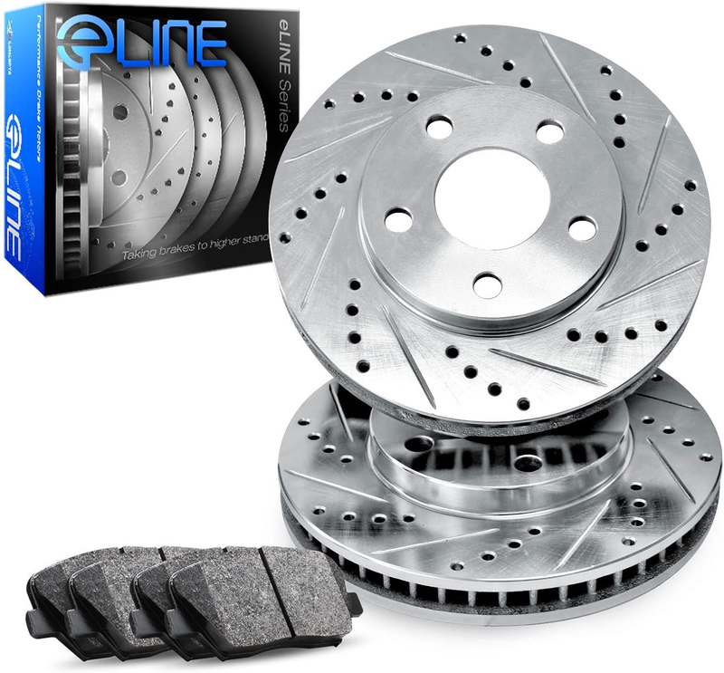 Front Brakes and Rotors for 2003-2009 Toyota 4Runner 2007-2014 FJ Tacoma 2005-22