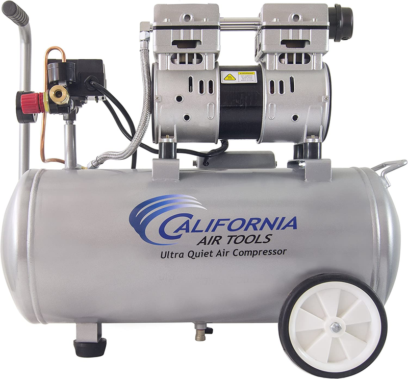 120psi Ultra Quiet 60dba, Oil-free, 8 Gal