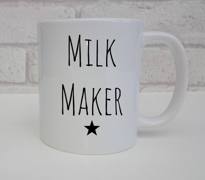 Milk Maker Breastfeeding Mug For New Mum Mother Breast Is Best Coffee Cup For