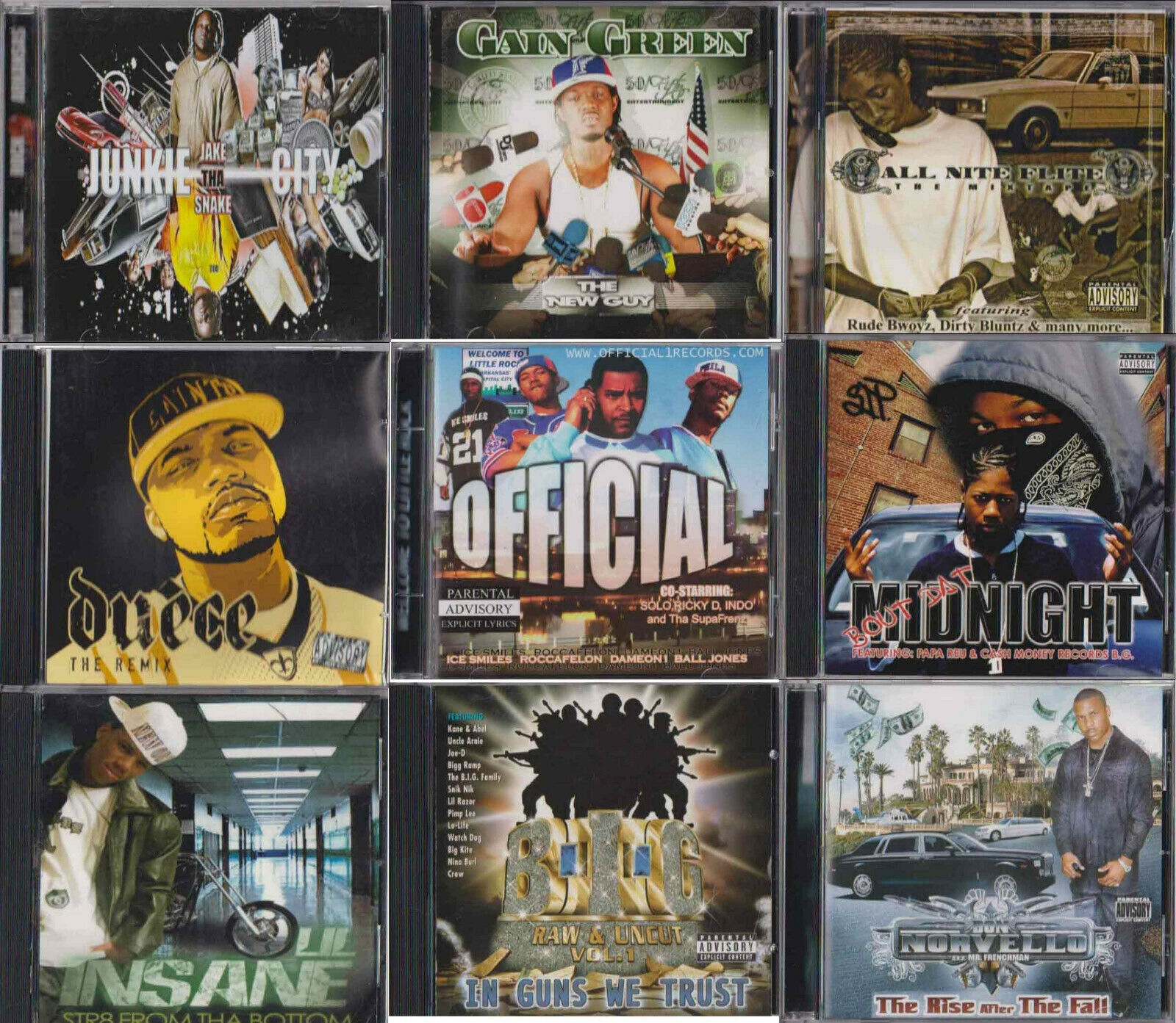 Louisiana Arkansas New Orleans Rap G-Funk (Build A CD Lot Louisiana Arkansas New Orleans Rap G-Funk (Build A CD Lot