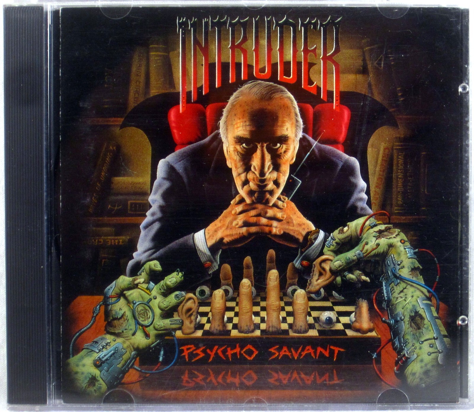 METAL BLADE Intruder PSYCHO SAVANT (CD, 1991, No IFPI) 26629