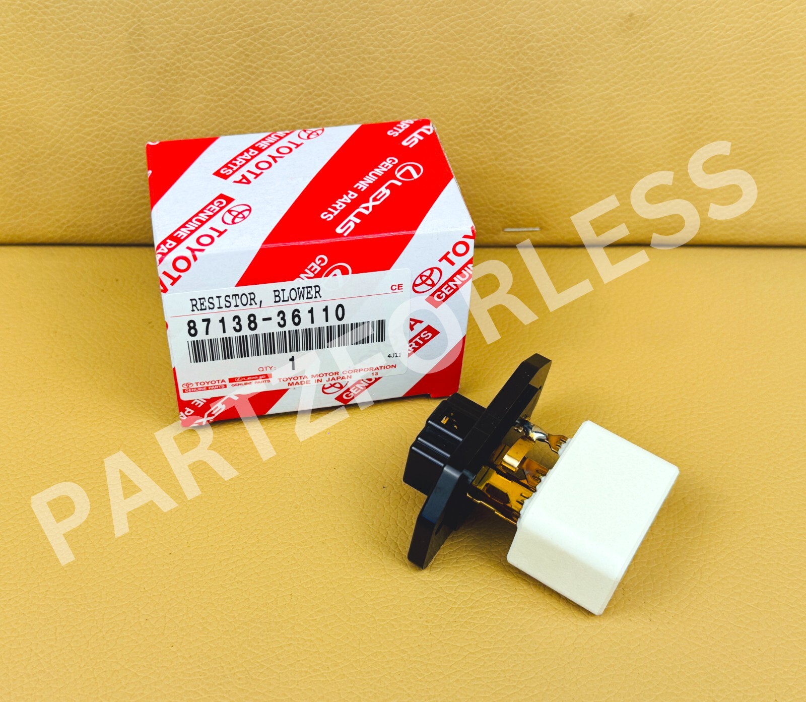 R 8713890K00 Genuine Toyota RESISTOR, HEATER BLOWER 87138
