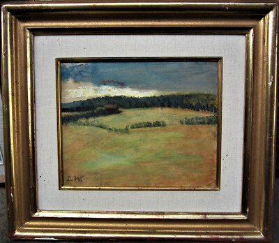 David Wallin 1876-1957, Sommerlandschaft, um 1940/50