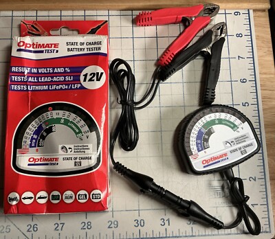 Tecmate Optimate Test TS127 Battery Tester TS-127