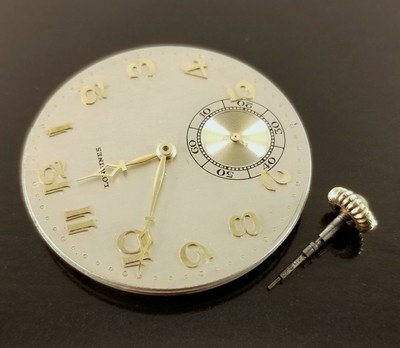 Vintage Longines Pocket Watch Movement WORKING 17 Jewels S/N 4785369 Ca.1929