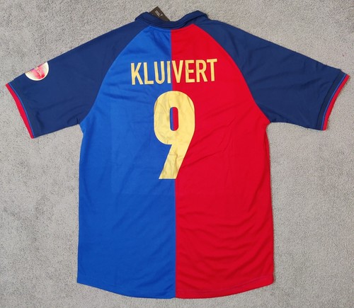 FCバルセロナ KLUIVERT 9 デッドストック FC Barcelona 1999/2000 Home Kluivert #9 Jersey Retro