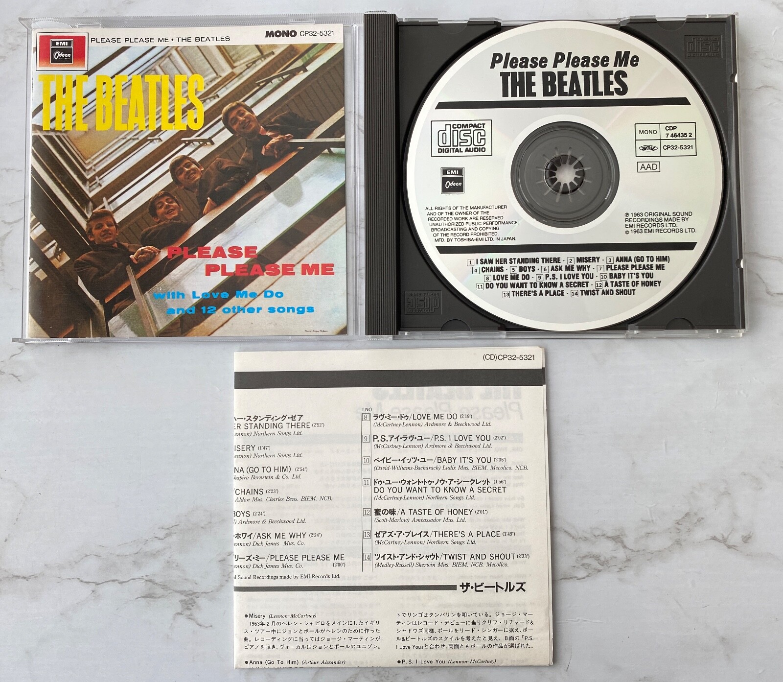 The Beatles Please Please Me CD 1ST JAPAN PRESS! Odeon CP32-5321 John Lennon OOP | eBay The Beatles Please Please Me CD 1ST JAPAN PRESS! Odeon CP32-5321 John Lennon OOP | eBay