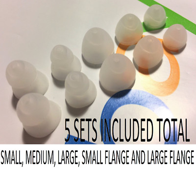 Memory Foam or Silicone Ear Tips For Klipsch S4 S4i S4a X10 X11 R6 Headphones