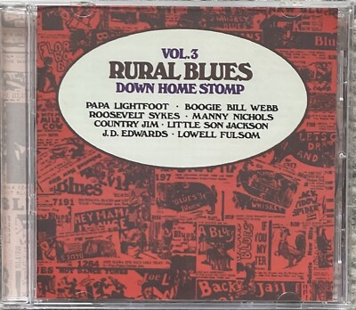 Rural Blues Vol 3 Down Home Stomp CD BGO Records
