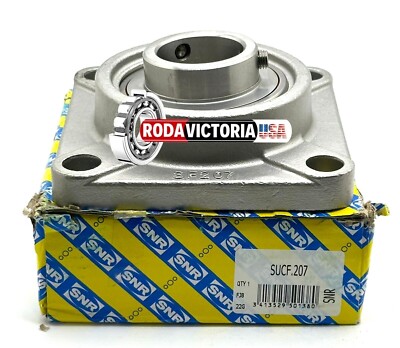 SNR SUCF207 FLANGED HOUSING UNIT BEARING INSERT 35mm