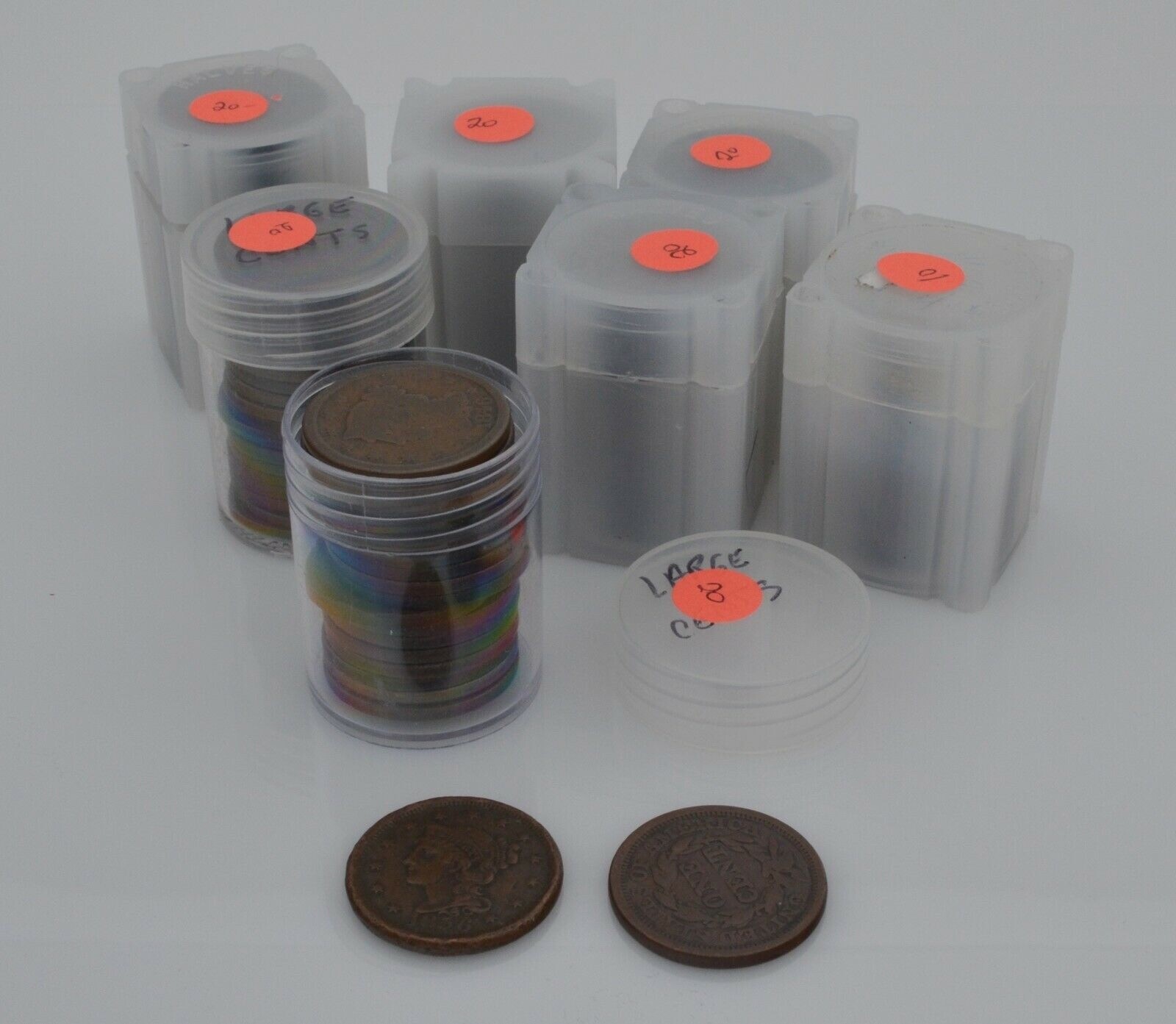 5,000 Unsearch Pennies 60-2,000 Yrs Old Free Large Cent & Roman Penny in ea lot