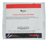 Original Toshiba Tecra S1 Product Recovery CD - Wiederherstellungs CD Neu