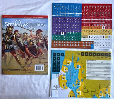 Strategy & Tactics #286  Sparta Vs. Athens Decision Games 2014 UNPUNCHED NEW  