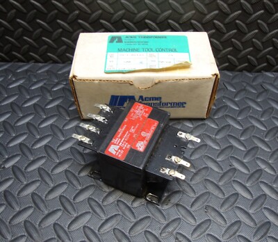 New ACME TA-1-81143 Control Transformer 100 VA 120/240 Volt 24 V Sec