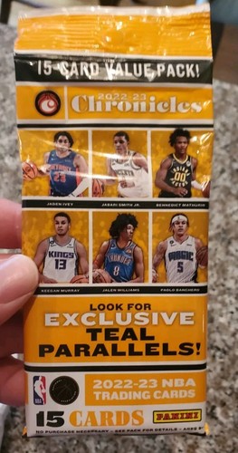 🪙2022 NBA Chronicles 15 card value packs New Fat Pack