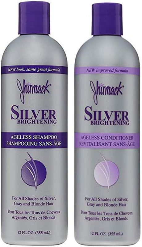 Shampoo Matizador Morado Champu Matizante Y Acondicionador Canas Plateados Rubio