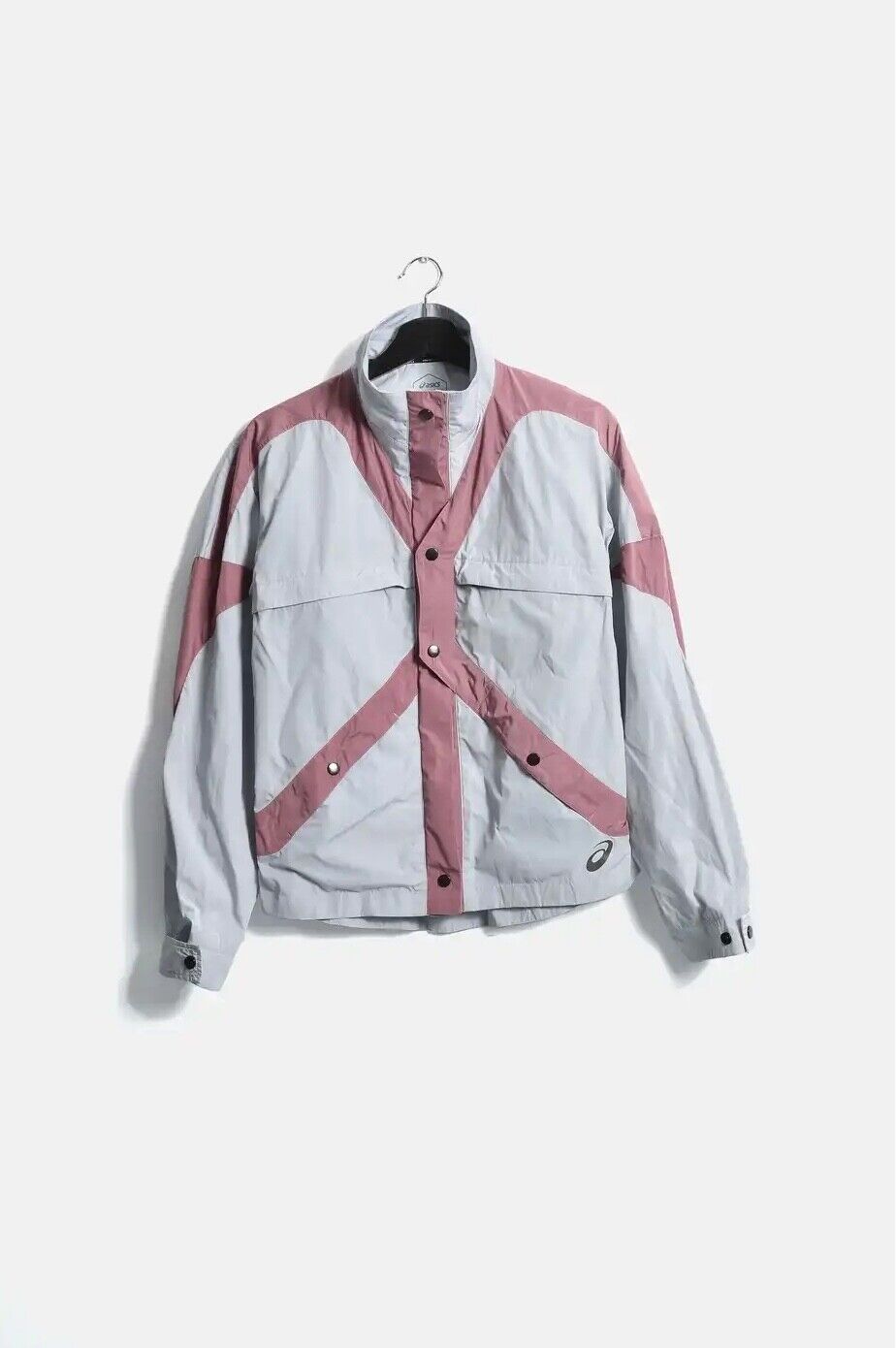 Kiko Kostadinov Asics Geometric Panelled Bomber Jacket in Kiko Kostadinov Asics Geometric Panelled Bomber Jacket in