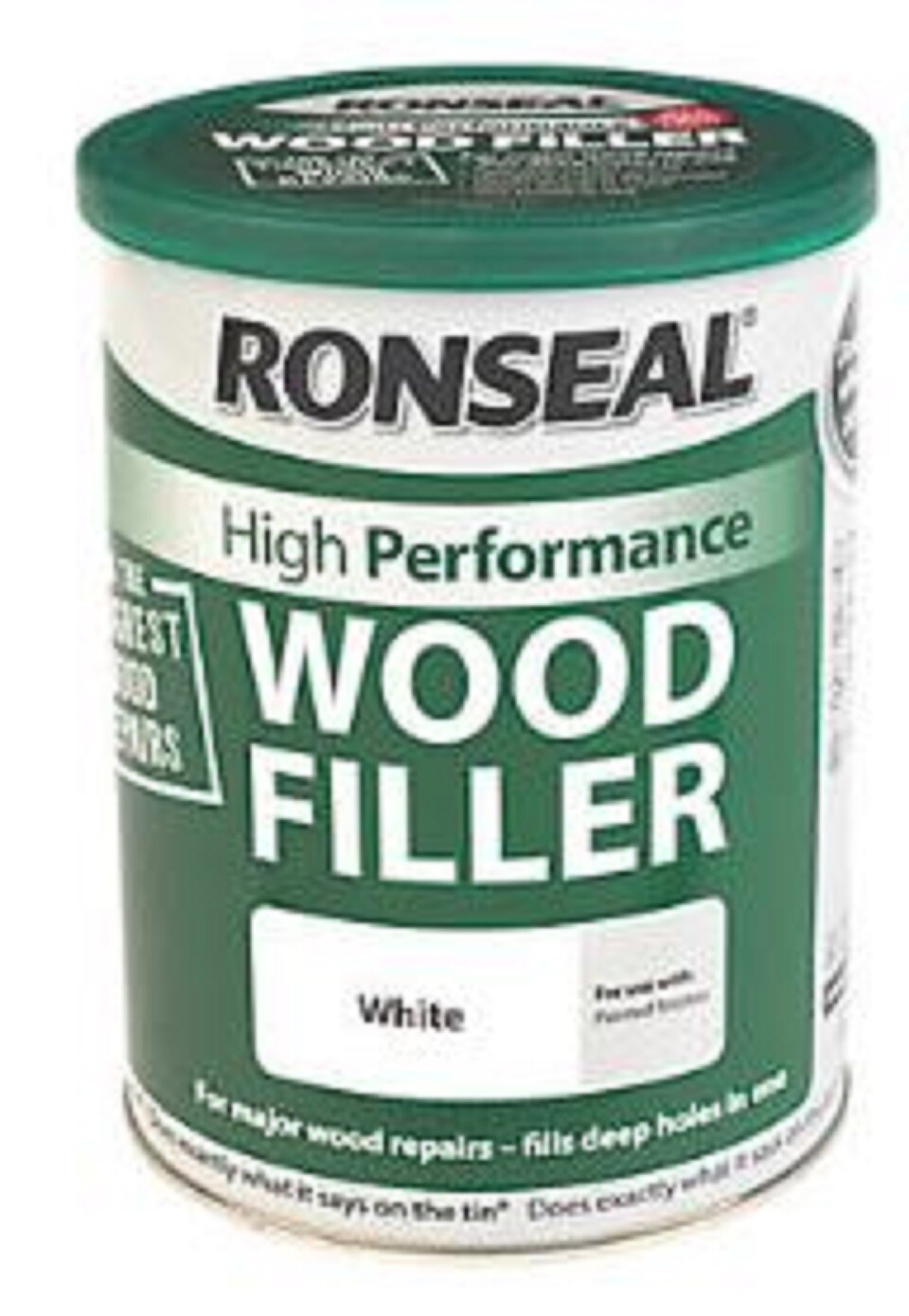 Ronseal High Performance 2 Part White Wood Filler + Hardener eBay