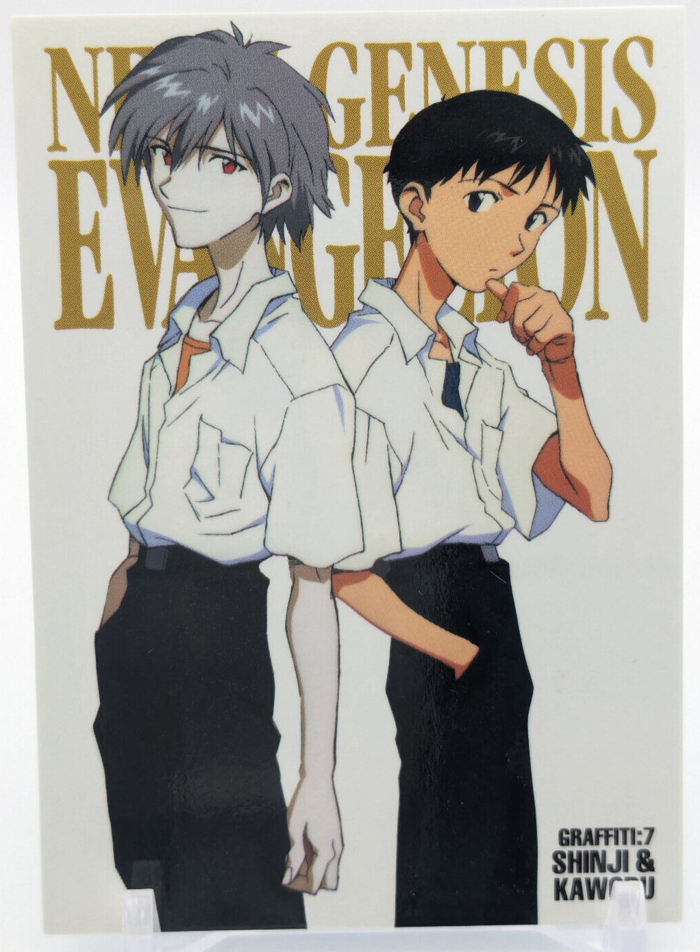 Shinji Kaworu Nagisa GR7 Neon Genesis Evangelion Carddass Shinji Kaworu Nagisa GR7 Neon Genesis Evangelion Carddass