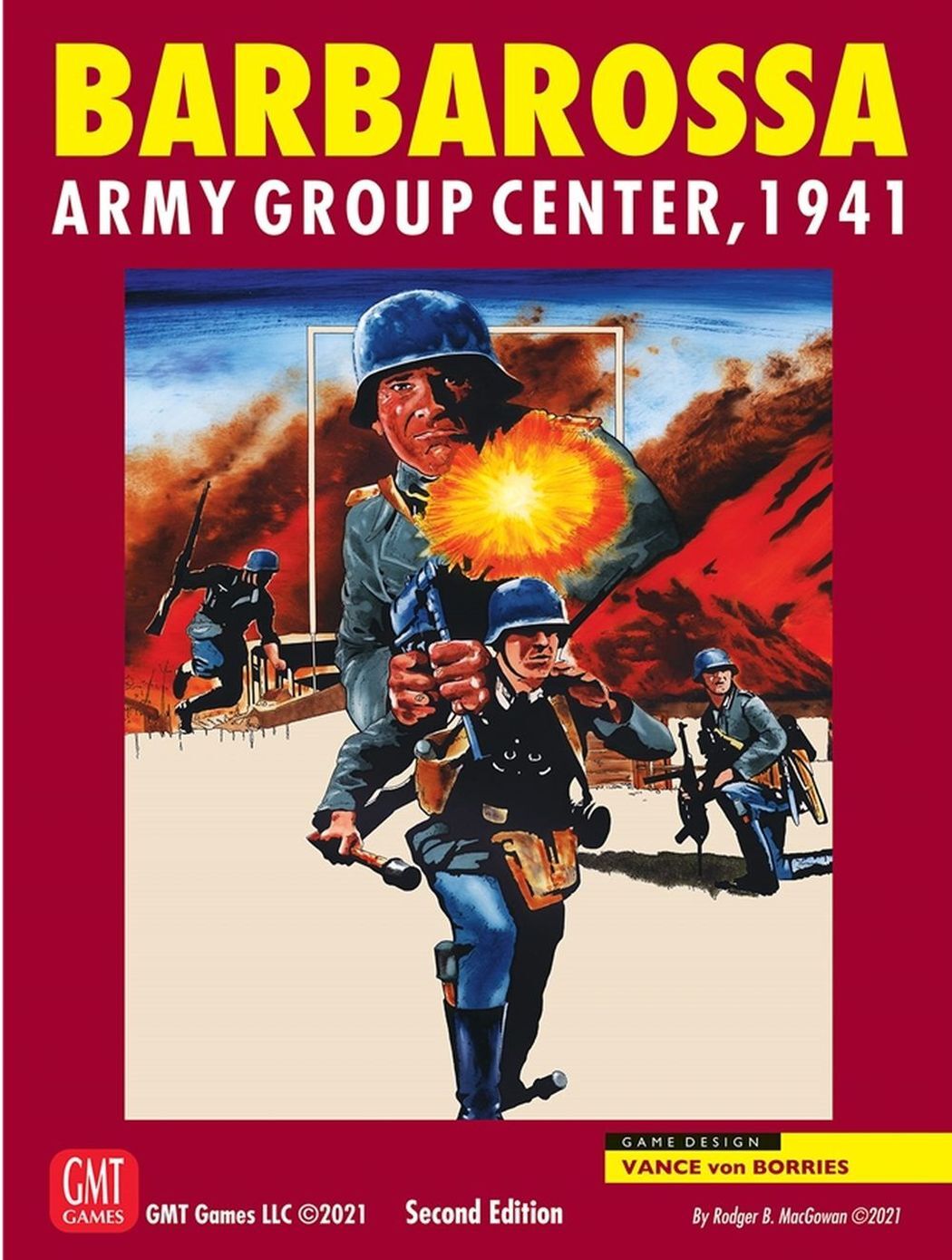 GMT Games: Барбаросса: Группа армий «Центр», 1941 г., 2-е издание NISW Fast Shipping