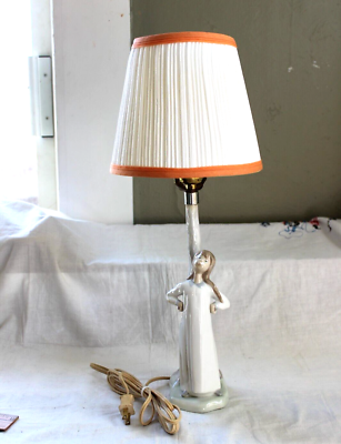 Old sales figurine lamps