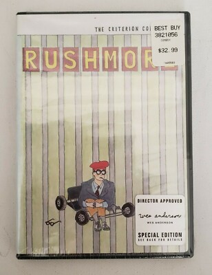 Rushmore - The Criterion Collection - #65 - Special Edition - 1999 - DVD - NEW