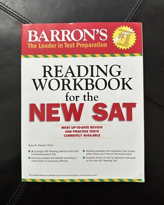 Critical Reading Workbook for the NEW SAT by Barron's