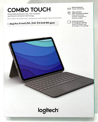 Logitech Combo Touch Keyboard Case 11'' iPad Pro 1st/2nd/3rd/4th Gen 920-010165