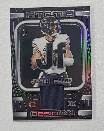 2023 Panini Obsidian Justin Fields #AMA-JFI