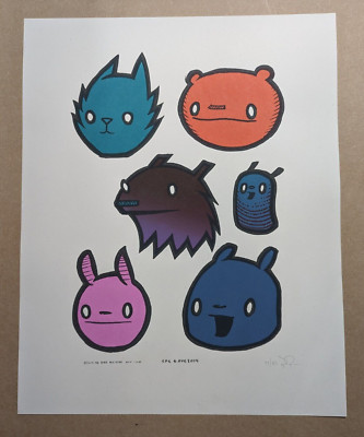 Jay Ryan Art Print CPG 2014 Signed the Bird Machine
