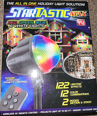 Startastic MAX Holiday Dancing Laser Light Projector-122 Effects As Seen on TV