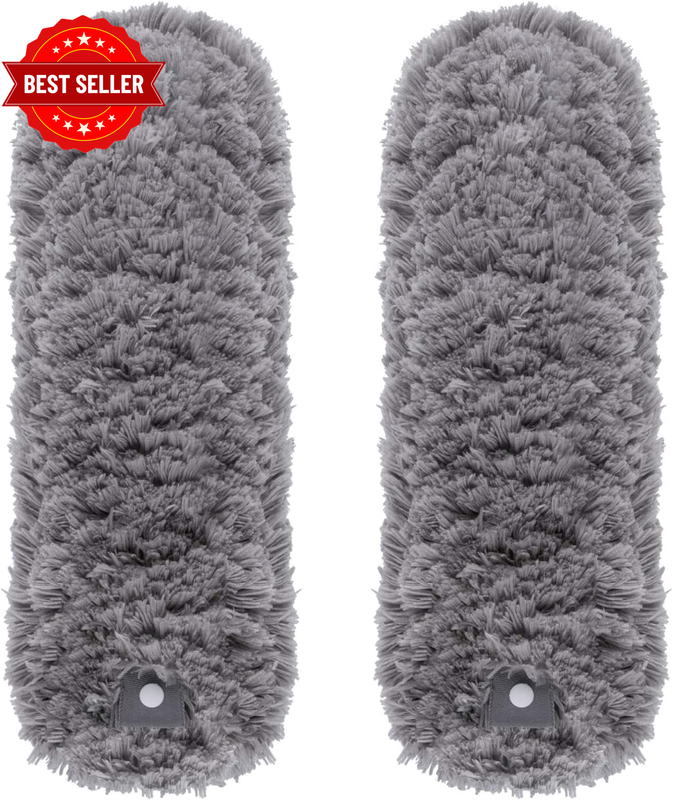 Lint Free Microfiber Duster Refills, Washable Duster for Household Cleaning, 2 P