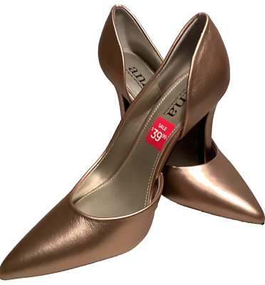 A.N.A. Claire Pumps-Rose Gold Ladies Size 7- No Box w/Sticker- Near Mint!! Read-