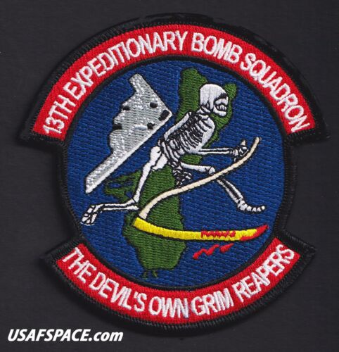 USAF 13TH EXPEDITIONARY BOMB SQ- B-2 STEALTH BOMBER -Whiteman AFB-ORIGINAL PATCH