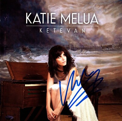 Katie Melua Autogramm autograph signed auf CD Cover Ketevan