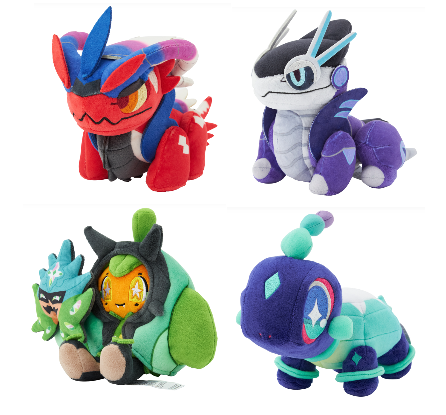 POKEMONDOLLS ぬいぐるみ 4体セット Pokemon Plush doll pokemon dolls 4 type set Japan NEW