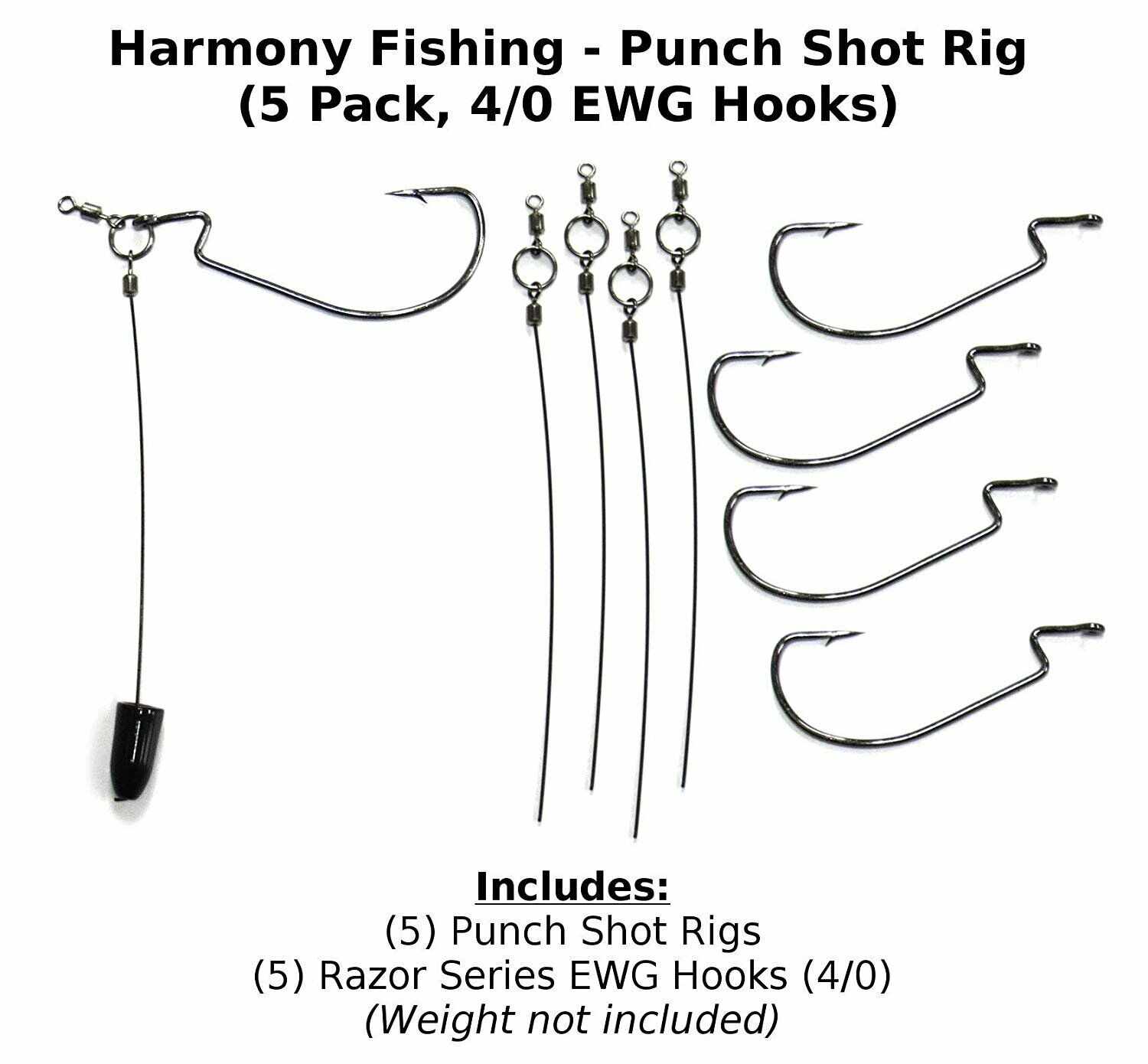 Harmony EWG Hooks Punch Tokyo Rig Kit Carp Terminal Tackle Fishing Tools Set