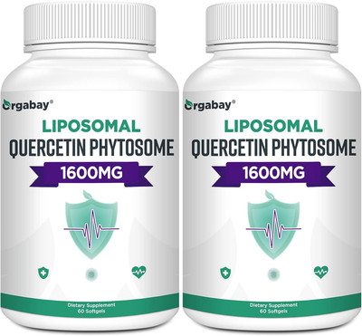 Liposomal Quercetin Phytosome 1600 Mg,Bromelain 200Mg,Zinc 30Mg,Vitamin C Turmer