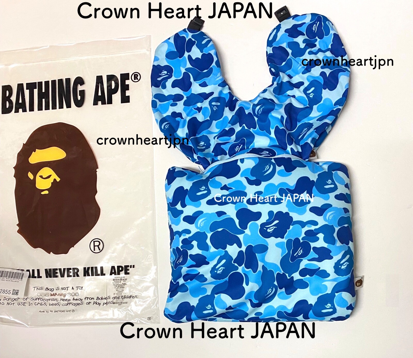 アウトドア寝具 BAPE ABC Camo 2way Neck Pillows ABC CAMO 2WAY APE HEAD NECK PILLOW – us.bape.com