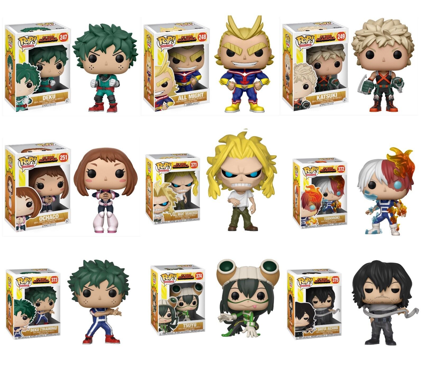 All bnha funko pops discount
