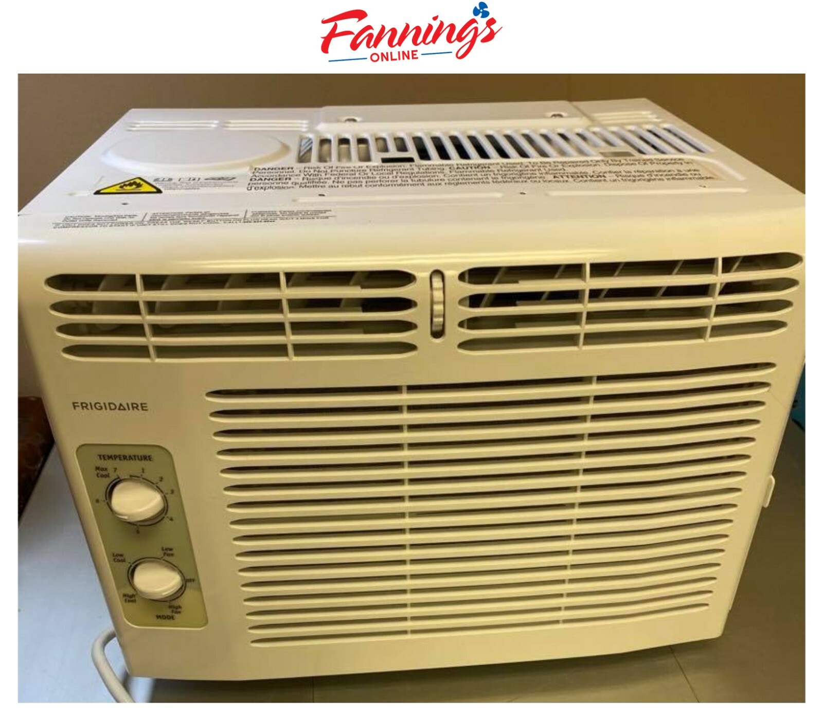 FFRA051WA1 Frigidaire 5,000 BTU Window-Mounted Room Air Conditioner (Scuffs)(B)