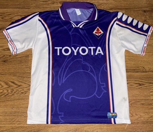 J*p様 ACフィオレンティーナ RUI COSTA 10番ジャージ Vintage Y2K Fiorentina #10 Rui Costa Mens Soccer Jersey Size