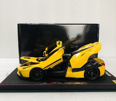 1/18 BBR Ferrari Laferrari Giallo Modena/Black Wheels Limited 52 PCS With Case