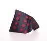 Pre-owned Dolce & Gabbana Cummerbund Black Silk Waist Smoking Tuxedo Belt It44/xs Rrp $480 In And Red Dotted