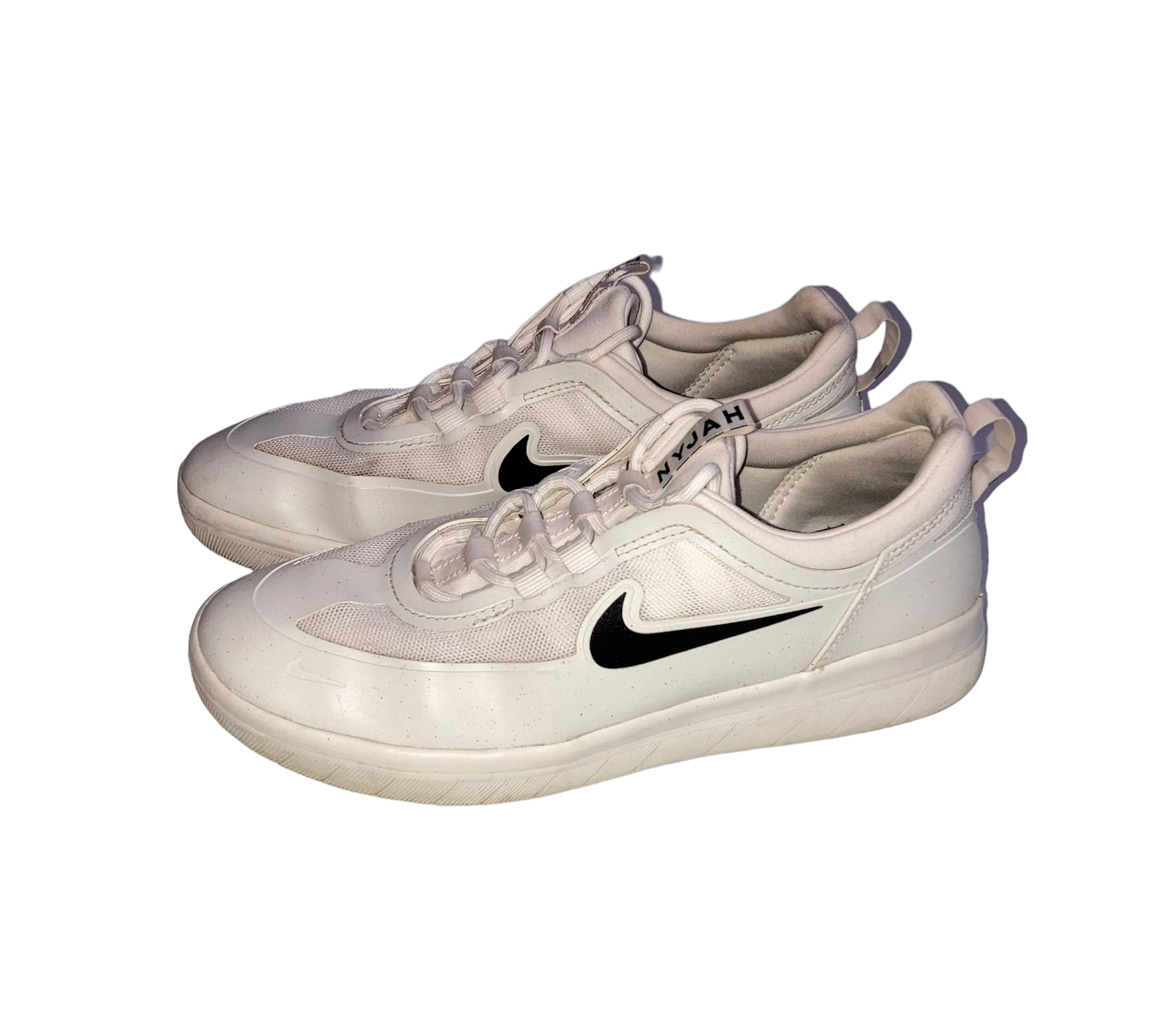 NIKE - Ｙuchan Nike SB Nyjah Free 2.0 White BV2078-100 Womens Sz 5 Sneakers